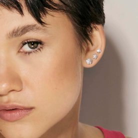 Nomination LifePoetry ezüst fülbevaló szett - 242709-001