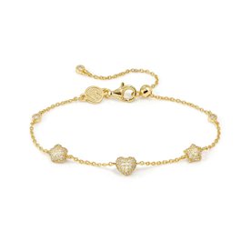 Nomination LifePoetry aranyozott ezüst karkötő szimbólumokkal - 242702-052