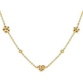 Nomination LifePoetry aranyozott ezüst nyaklánc szimbólumokkal - 242705-052