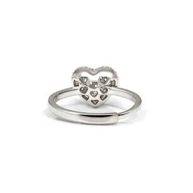 Nomination LifePoetry domború szív ezüst gyűrű - 242700-004