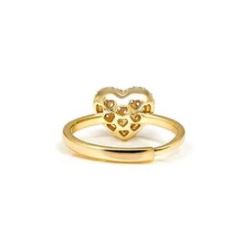 Nomination LifePoetry domború szív aranyozott ezüst gyűrű - 242700-006 Nomination LifePoetry domború szív aranyozott ezüst gyűrű - 242700-006