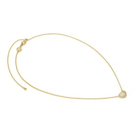 Nomination LifePoetry domború szív aranyozott ezüst nyaklánc - 242704-006