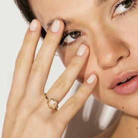 Nomination Dream Beats kör aranyozott ezüst gyűrű - 242600-044