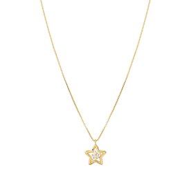 Nomination Dream Beats aranyozott ezüst nyaklánc csillag medállal - 242602-009