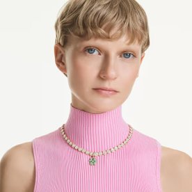 Swarovski Idyllia lóhere arany színű charm - 5743130 Swarovski Idyllia lóhere arany színű charm - 5743130