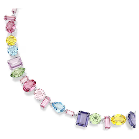 Swarovski Gema ezüst színű nyaklánc kristályokkal - 5656397
