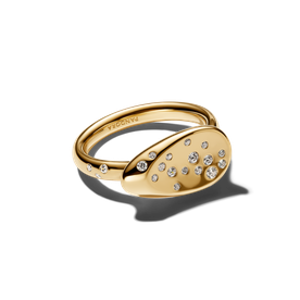 Pandora Kis köves shine pecsét gyűrű - 164707C01-50 Pandora Kis köves shine pecsét gyűrű - 164707C01-50