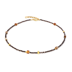 Coeur de Lion Joyful barna-arany dupla soros karkötő - 4460/30-1116