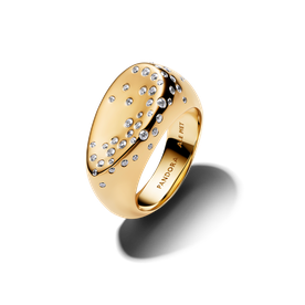 Pandora Ovális shine pecsét gyűrű kövekkel - 164671C01-50 Pandora Ovális shine pecsét gyűrű kövekkel - 164671C01-50