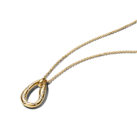 Pandora Shine nyaklánc organikus formájú medállal - 364666C01-45 Pandora Shine nyaklánc organikus formájú medállal - 364666C01-45