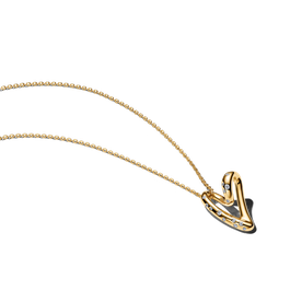 Pandora Shine nyaklánc organikus formájú szív medállal - 364669C01-60 Pandora Shine nyaklánc organikus formájú szív medállal - 364669C01-60