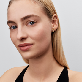 Pandora Organikus formájú pávé kör és tenyésztett gyöngy shine fülbevaló - 264662C01 Pandora Organikus formájú pávé kör és tenyésztett gyöngy shine fülbevaló - 264662C01
