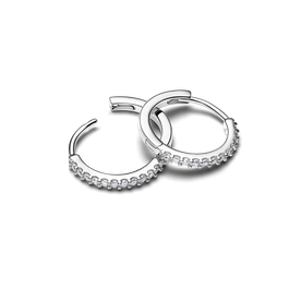 Pandora Timeless szikrázó karika ezüst fülbevaló - 294649C01