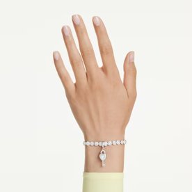 Swarovski Idyllia kulcs ezüst színű charm - 5742957