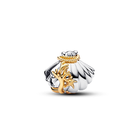 Pandora Disney Ariel kagylója bicolor charm - 764403C01