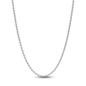 Pandora Kötél mintájú ezüst nyaklánc - 394687C00-70