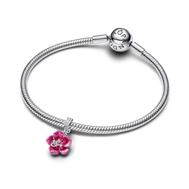 Pandora Hibiszkusz függő ezüst charm - 794698C01