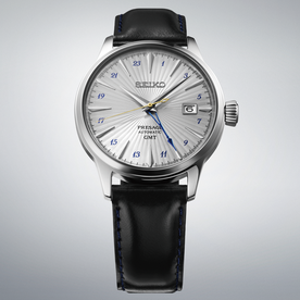 Seiko Presage Cocktail Time 'Silver Bullet' GMT férfi karóra - SSK049J1 - SSK049J1
