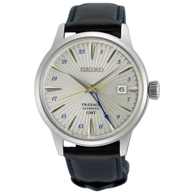 Seiko Presage Cocktail Time 'Silver Bullet' GMT férfi karóra - SSK049J1 - SSK049J1