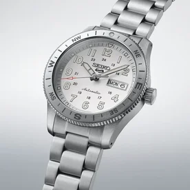 Seiko Seiko 5 Sports Filed fehér számlapos férfi karóra - HBD007K1 - HBD007K1