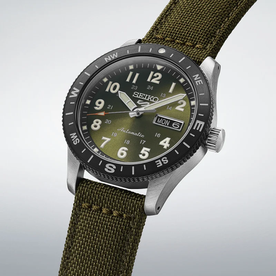 Seiko Seiko 5 Sports Filed férfi zöld számlapos karóra - HBD008K1 - HBD008K1