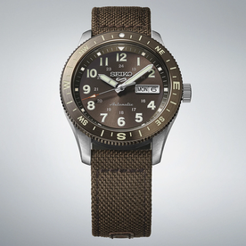 Seiko Seiko 5 Sports Filed barna számlapos férfi karóra - HBD009K1 - HBD009K1