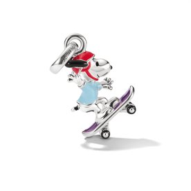 Thomas Sabo Snoopy gördeszkán függő ezüst connect charm - CC1346-664-7