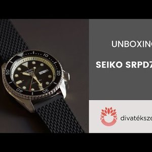 SEIKO 5 Sports szilikonszíjas férfi karóra - SRPD73K2