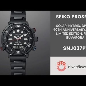 Seiko Prospex Hybrid Diver's 'Arnie' búváróra