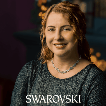 Swarovski karácsonyi ékszerei