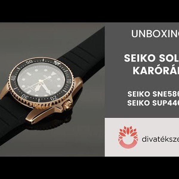 Seiko női oktogon solar karóra - SUP446P1
