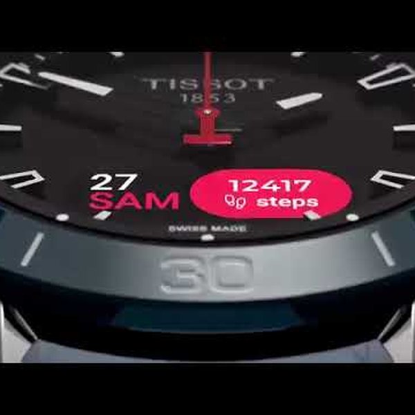 Tissot T-touch Sport titánium solar hybrid okosóra