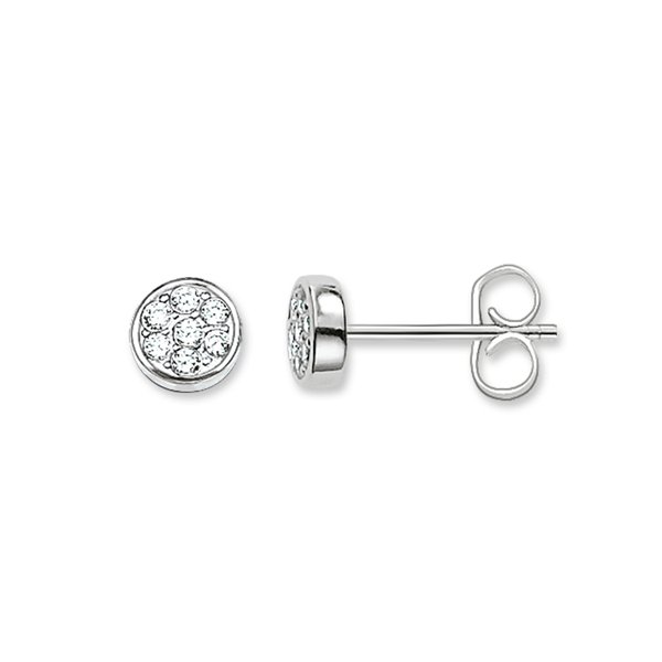 Thomas Sabo Csillogó körök ezüst fülbevaló cirkóniával H1848-051-14