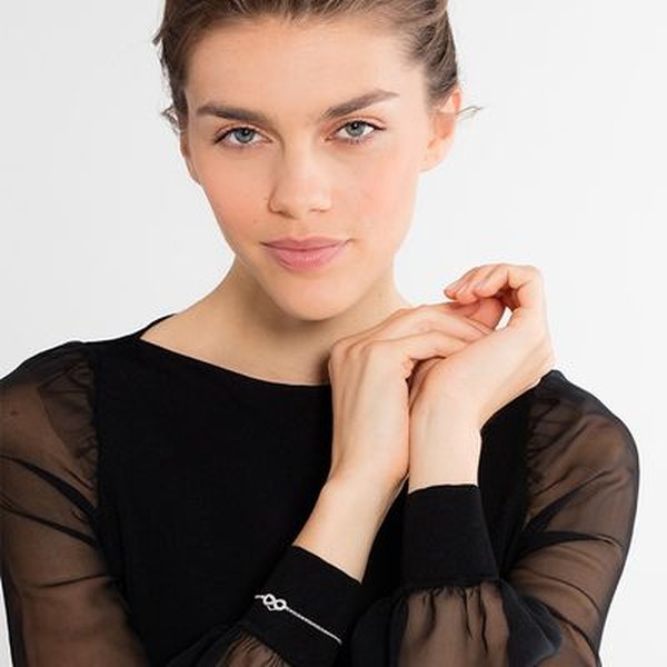 Thomas Sabo Végtelen ezüst charm karkötő X0204-001-12-L19.5