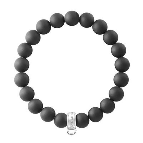 Thomas Sabo Matt obszidián ezüst karkötő 