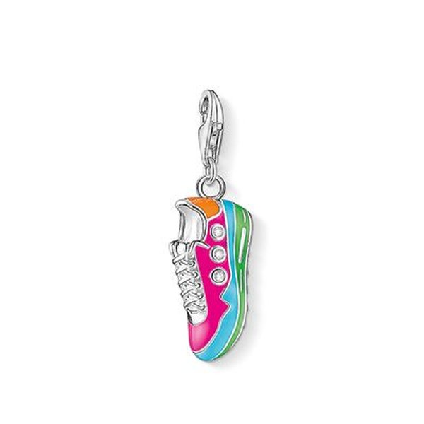 Thomas Sabo Színes sportcipő ezüst charm tűzzománccal cirkóniával 1227-691-7