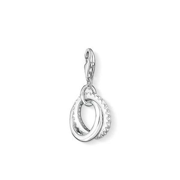 Thomas Sabo Eljegyzési gyűrűk ezüst charm cirkóniával 1252-051-14