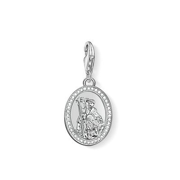 Thomas Sabo Szent Kristóf ezüst charm cirkóniával 1234-051-14