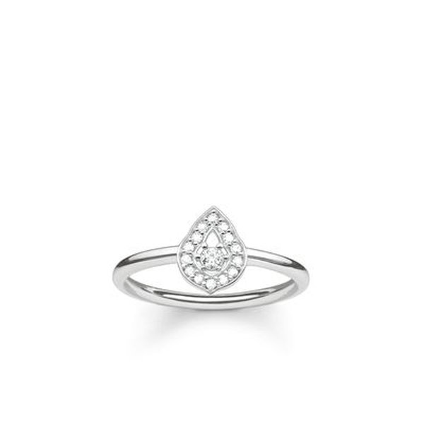 Thomas Sabo Fatima kertje cirkónia ezüst gyűrű 