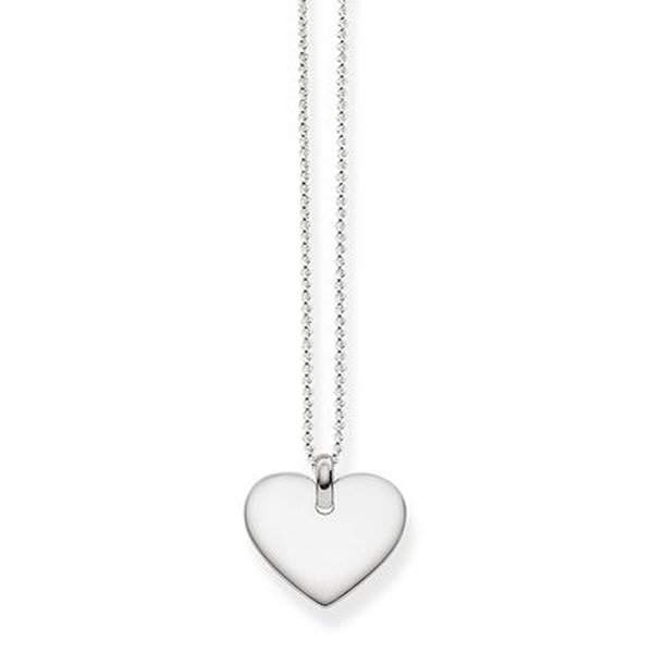 Thomas Sabo Ezüst nyaklánc gravírozható szív medállal KE1396-001-12-L42