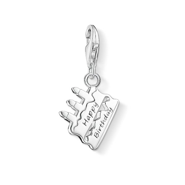 Thomas Sabo Szülinapi torta ezüst charm 1287-001-12