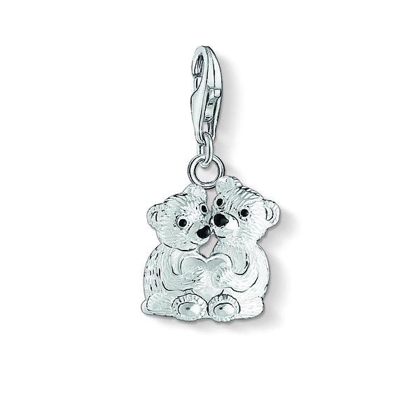 Thomas Sabo Medve pár ezüst charm 1333-007-11