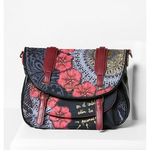 Desigual Luna Red Garden táska 67X50P3
