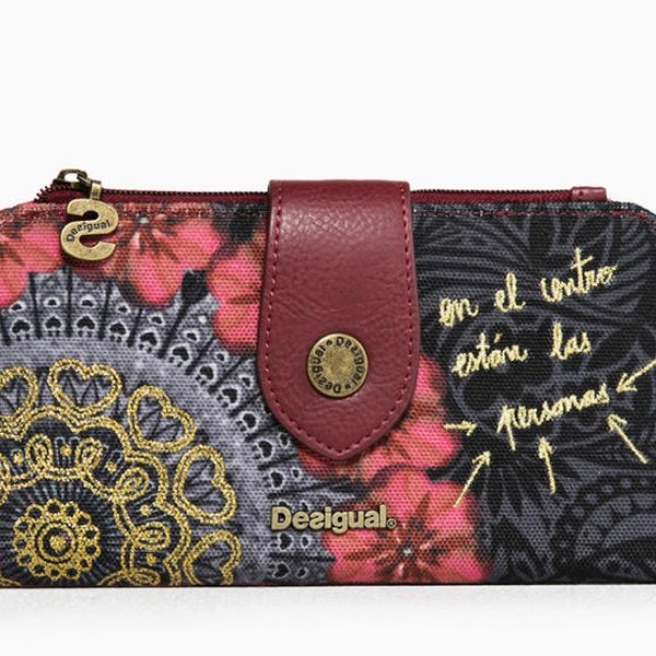 Desigual Basic Red Garden erszény 67Y53D9