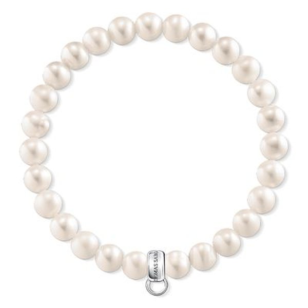 Thomas Sabo Tenyésztett gyöngy gumis karkötő 