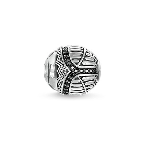 Thomas Sabo Fekete szkarabeusz karma gyöngy K0257-643-11