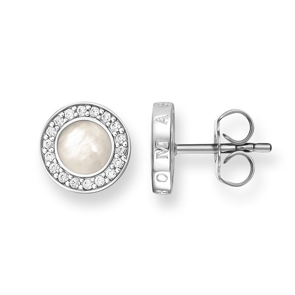 Thomas Sabo Gyöngyház ezüst fülbevaló cirkóniával H1861-030-14