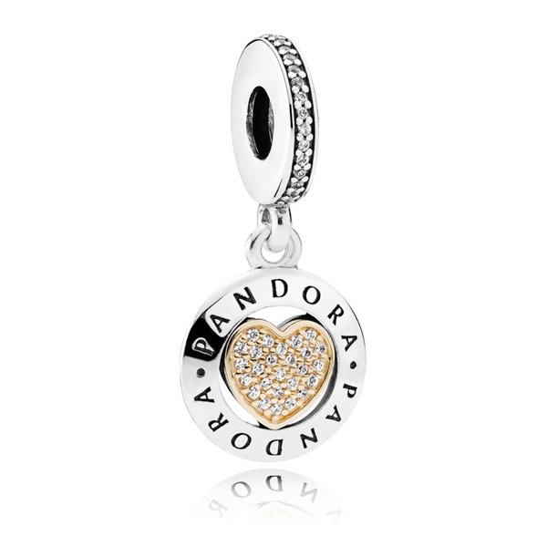Pandora ékszer A Pandora szíve ezüst charm 792082CZ