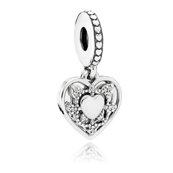 Pandora ékszer Örökre a feleségem ezüst charm 792099CZ