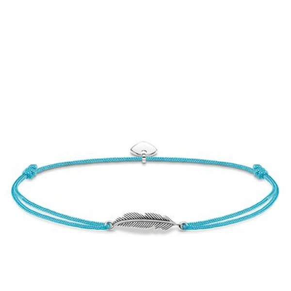 Thomas Sabo Textil karkötő ezüst tollal LS009-907-31-L20